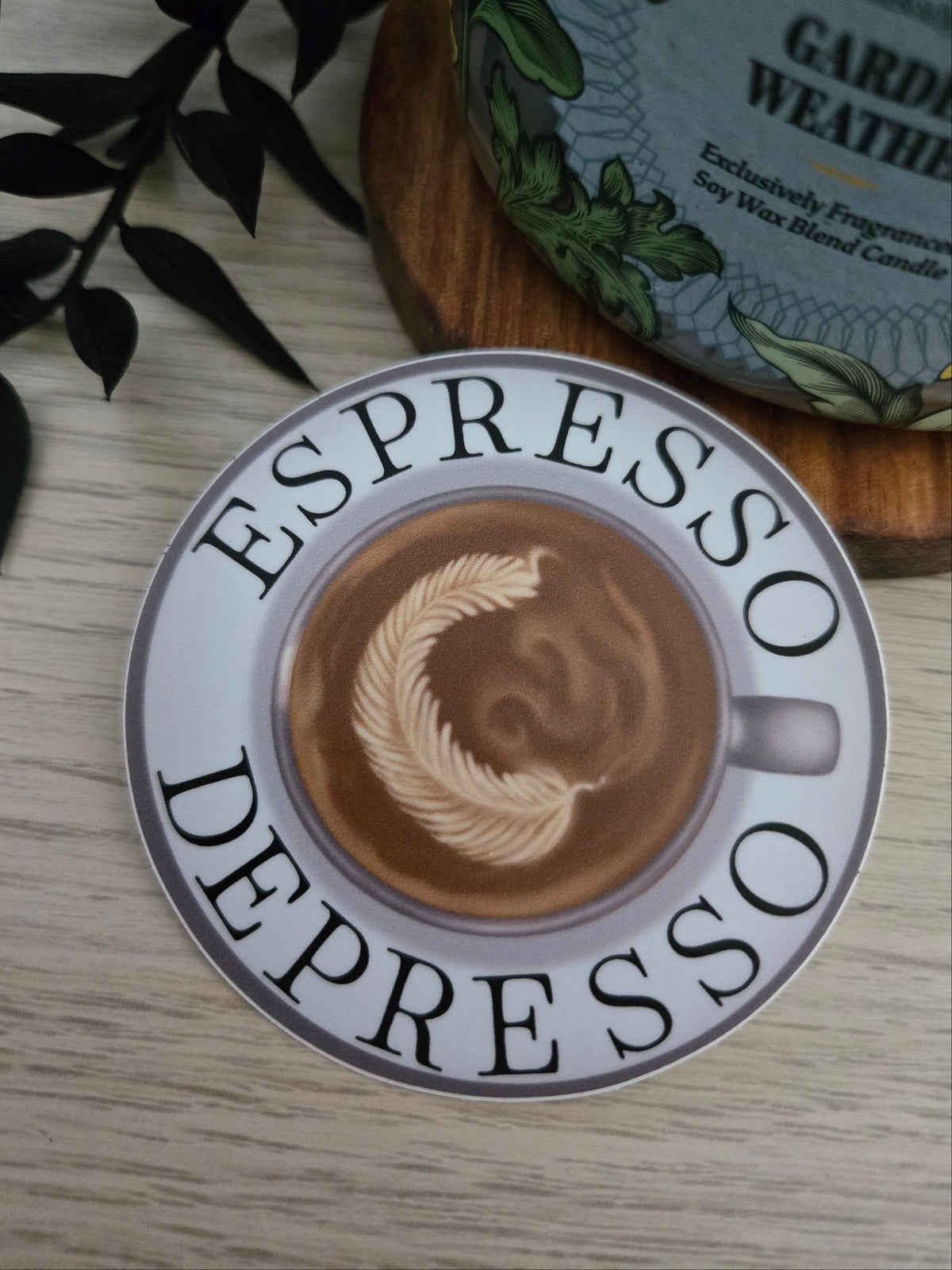 Espresso Depresso Sticker
