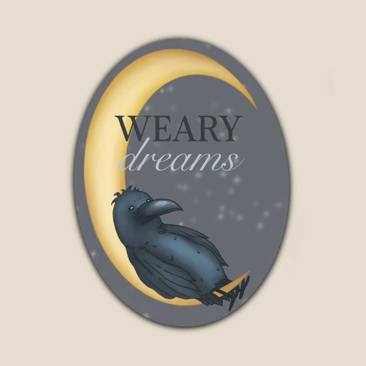 Weary Dreams Sticker
