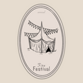 Fire Festival Sticker