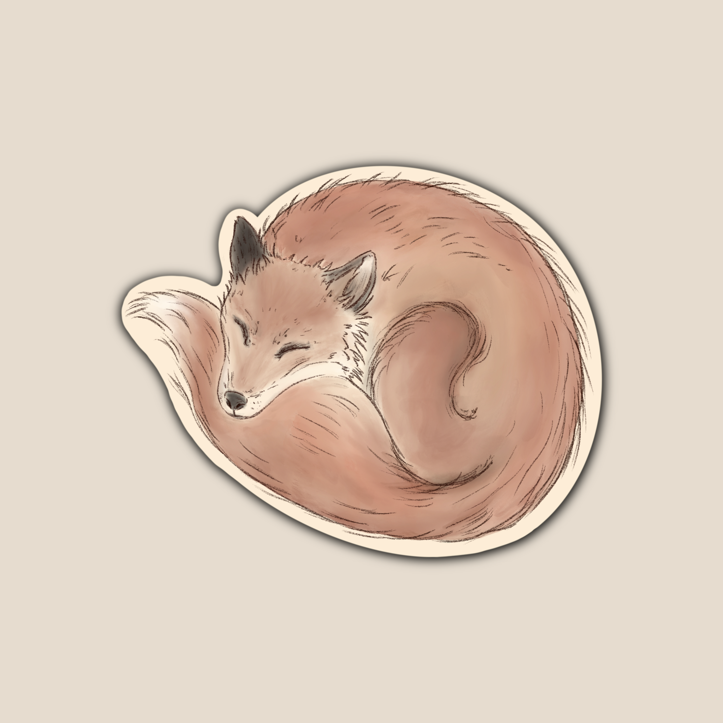 Fox Sticker